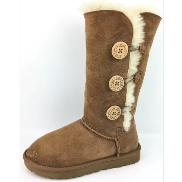 UGG Shoes Repaired Ugg Bailey Button Triplet Ii Boots Poshmark